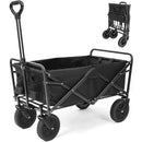 Carrinho Multiuso Para Camping Até 100kg Dobrável Camping Pesca Compras