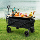 Carrinho Multiuso Para Camping Até 100kg Dobrável Camping Pesca Compras